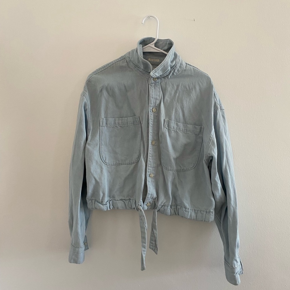 Mother Denim Light Blue Jacket